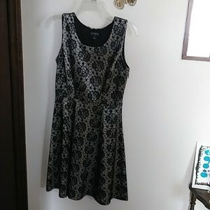 Enfocus Studio Black Lace Dress Size 6